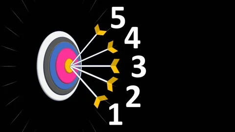 Arrow and countdown timer Video 動画素材 219628857