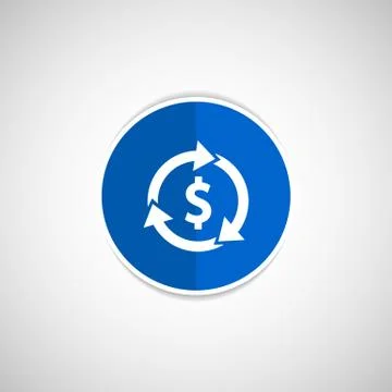 Arrow and money Vector version is also available Stock Illustration