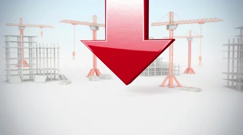 Arrow on animated background 스톡 동영상 9129816