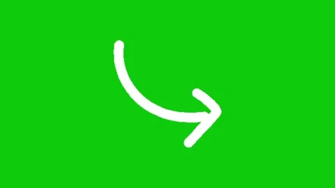 Arrow animation on chroma key background Vidéo 331967126