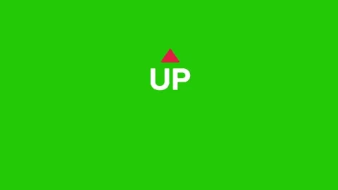 Arrow animation on chroma key background Vidéo 332209745