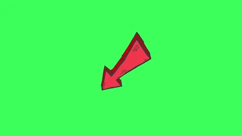 Arrow animation Stock Footage 274986090