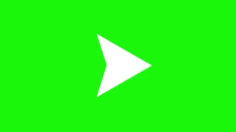 Arrow animation on green screen background Stock-Footage 334775443