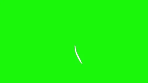 Arrow animation on green screen background 库存影片 334775446