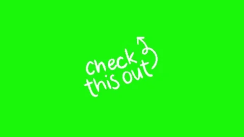 Arrow animation on green screen background Video stock 334775470