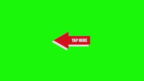 Arrow animation on green screen background Vídeo Stock 335257532