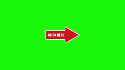 Arrow animation on green screen background Stock Footage 335257542