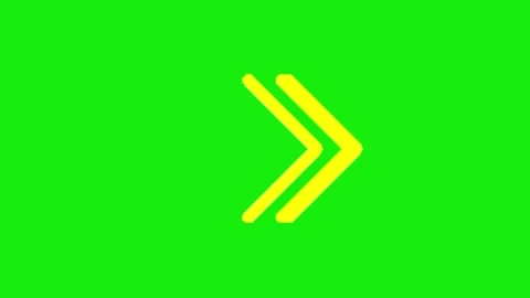 Arrow animation on green screen Vídeo Stock 328899762