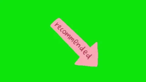 Arrow animation on green screen 動画素材 329031304