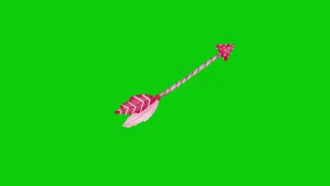 Arrow animation on green screen Видео 332338755