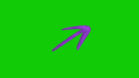 Arrow animation on green screen 库存影片 332338784