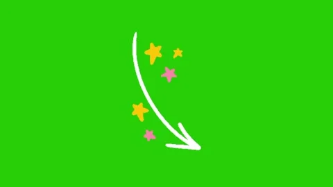 Arrow animation on green screen Vidéo 333561074