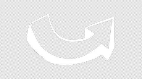 Arrow animation. Hand drawn arrow collection set Stock Footage 270925911