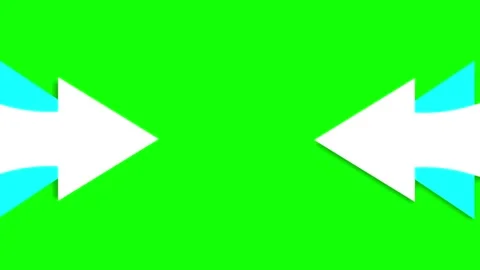 Arrow animation. A looping animation in the colors of a popular social media Stock Footage 346722034