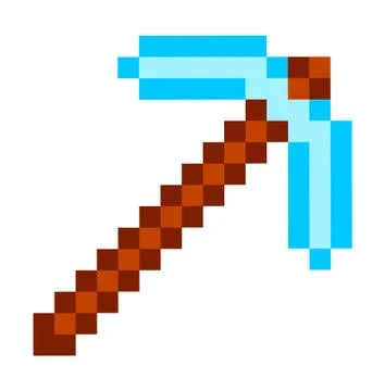 Arrow of archer vector, isolated pixel weapon made of steel or iron, wooden Stock Illustration