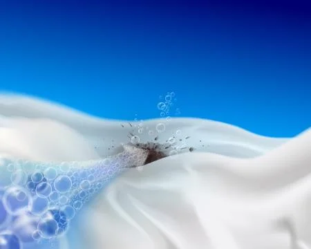 Arrow to attack and removes stains Illustrazione stock