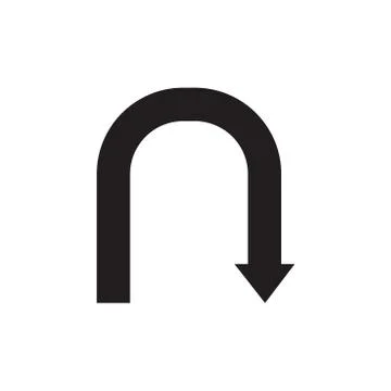 Arrow back Stock Illustration