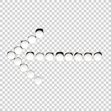 Arrow ball Stock Illustration