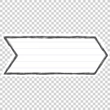 Arrow banner Stock-Illustration