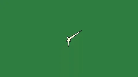Arrow on bird it an airplane flying in the sky design movement depth Stock Footage 335696046