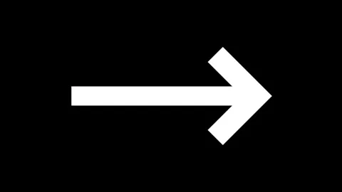 Arrow black background overlay Stock Footage 279937943