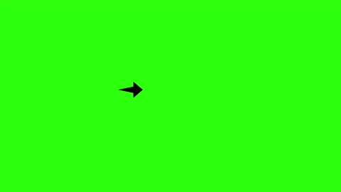 Arrow Black Green Background Stock Footage 214376218