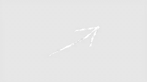 Arrow with brush texture. Moving banner with pencil line art and sketch of arrow 库存影片 323678031