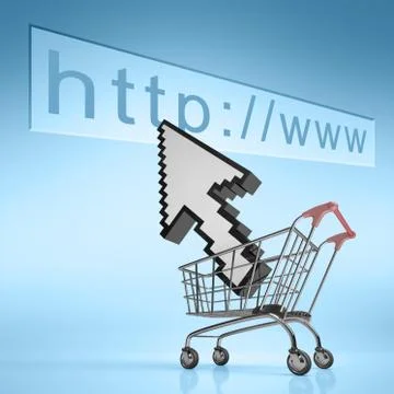 Arrow Cart Stock-Illustration