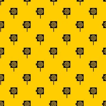 Arrow in the center of target pattern vector イラスト素材