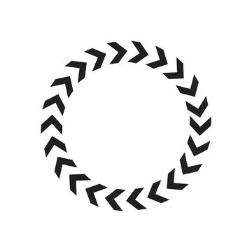 Arrow circle icon Иллюстрация