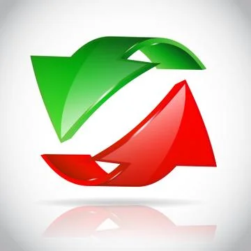 Arrow circle 스톡 일러스트