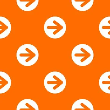 Arrow in circle pattern seamless Stock Illustration