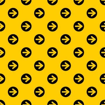 Arrow in circle pattern vector Stock Illustration