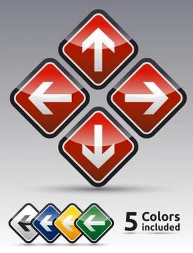 Arrow  collection Stock Illustration