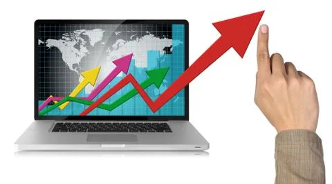 Arrow colors Stock Photos