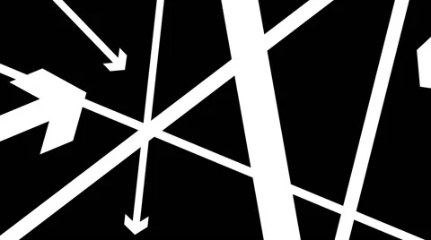 Arrow compositions Stock Footage 48794614