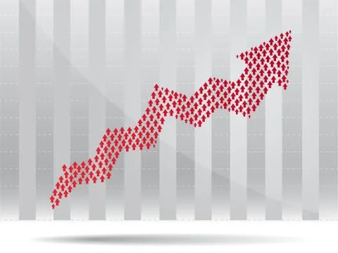 Arrow concept Stock Illustration