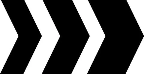 Arrow, cursor, dynamic fast symbol sign. Dynamic moving arrow representing speed Stock Illustration