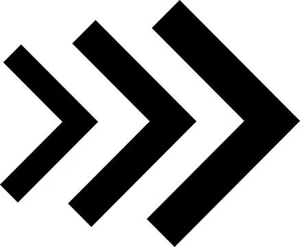 Arrow, cursor, dynamic fast symbol sign. Dynamic moving arrow representing speed Stock Illustration