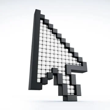 Arrow cursor Stock Illustration