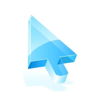 Arrow cursor Stock Illustration