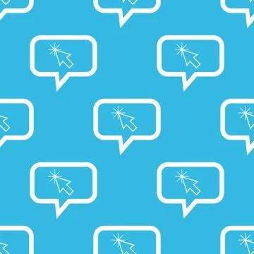 Arrow cursor message pattern Stock Illustration