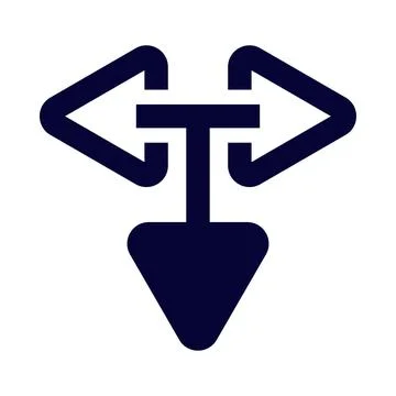 Arrow, cursor, pointer, arrow symbol icon Stock Illustration