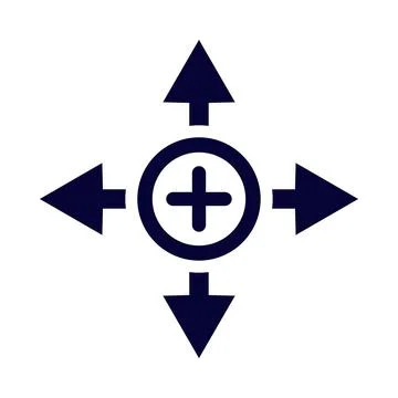Arrow, cursor, pointer, arrow symbol icon Stock Illustration
