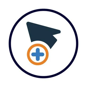 Arrow, cursor, pointer, arrow symbol icon Stock Illustration