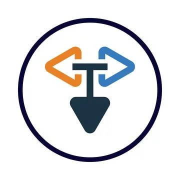 Arrow, cursor, pointer, arrow symbol icon Stock Illustration