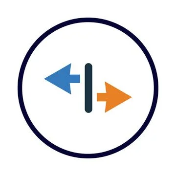 Arrow, cursor, pointer, arrow symbol icon Illustrazione stock