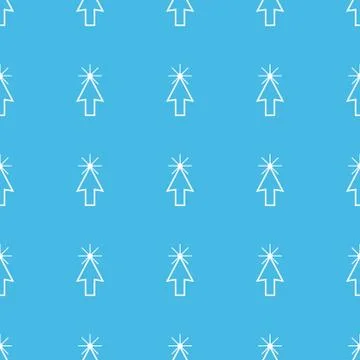 Arrow cursor straight pattern イラスト素材