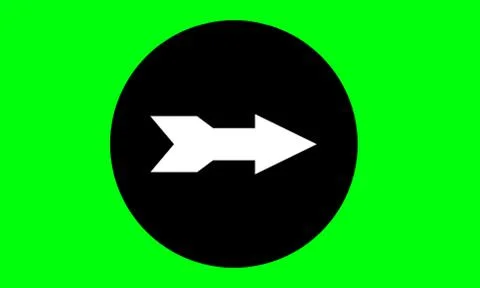 Arrow design elements, simple icon design and easy to use because it uses a g Stock Illustration