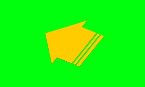 Arrow design elements, simple icon design and easy to use because it uses a g Illustrazione stock